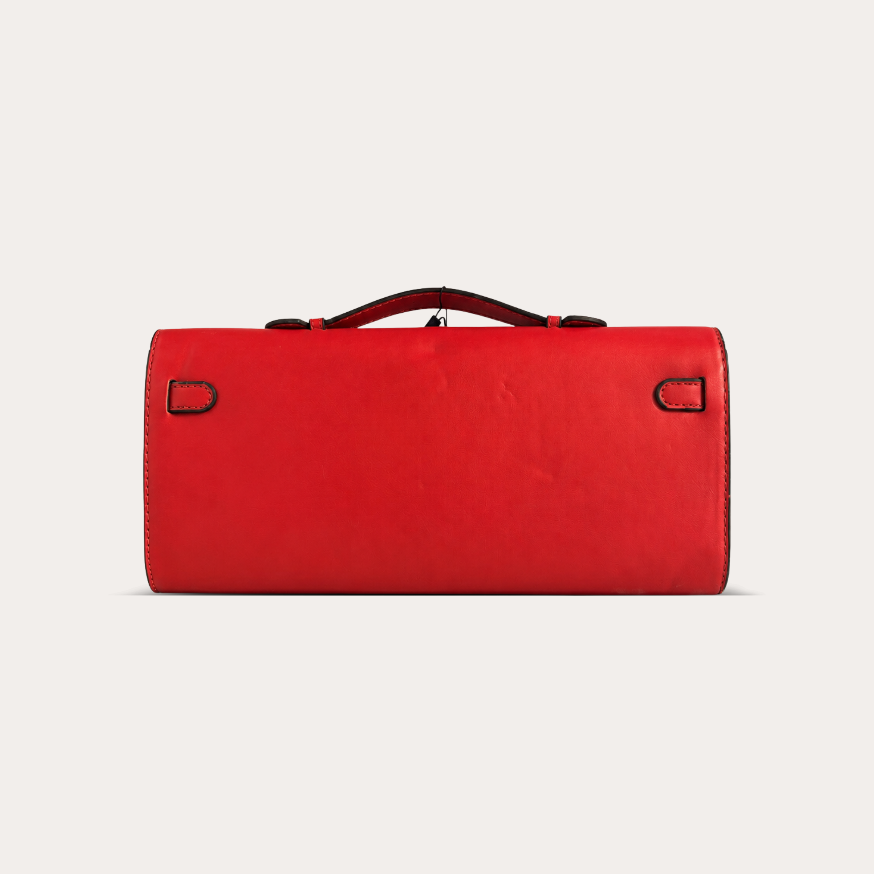 Elegant Golden Lock Clutch Bag