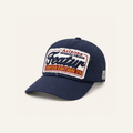 Navy Vintage Patch Baseball Cap
