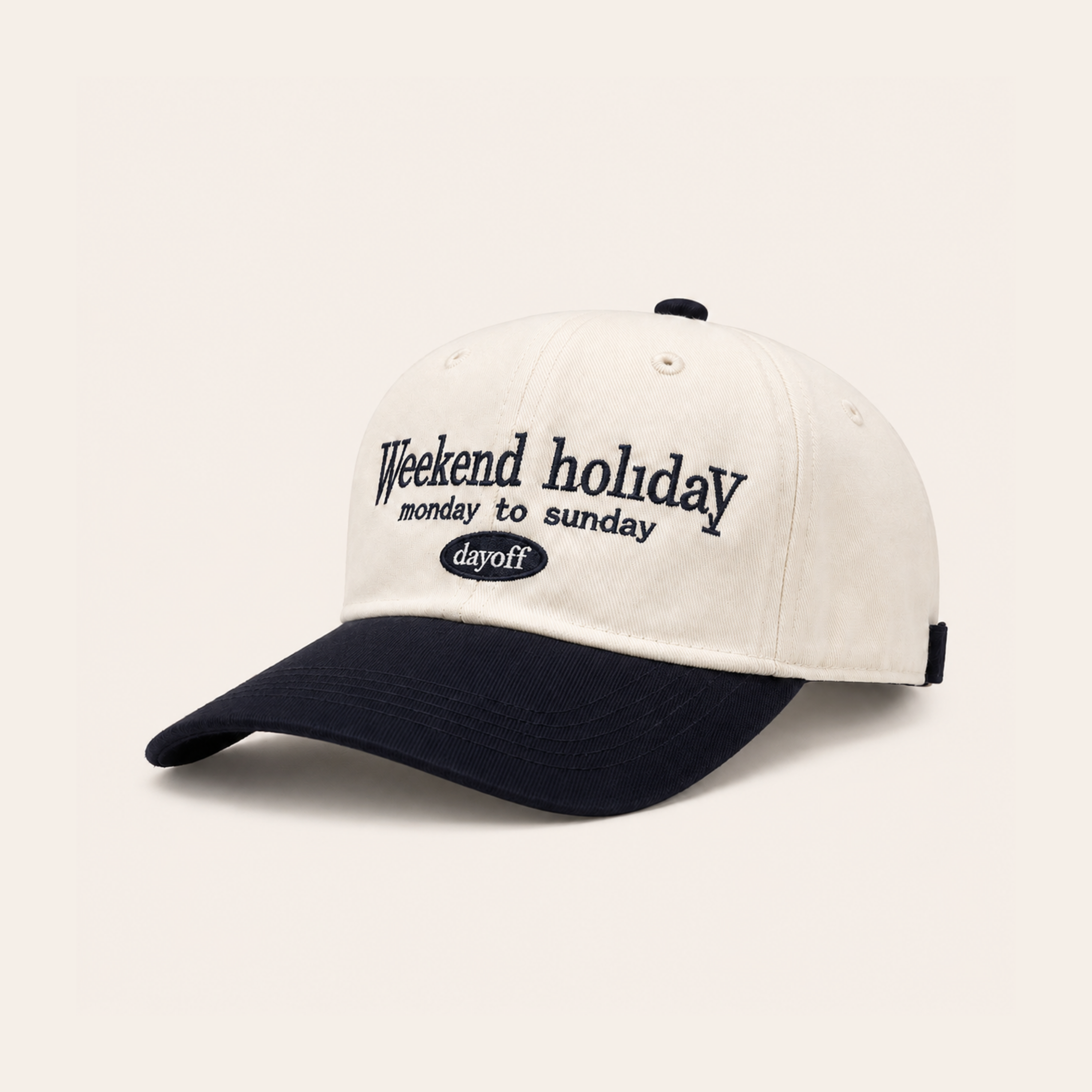 Weekend Holiday Embroidered Baseball Cap